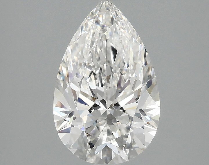 1.85 Carat Pear Shaped Ideal Cut VS1 IGI Certified Lab Grown Diamond