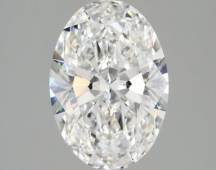 2.1 Carat Oval Shaped Ideal Cut VVS2 IGI Certified Lab Grown Diamond