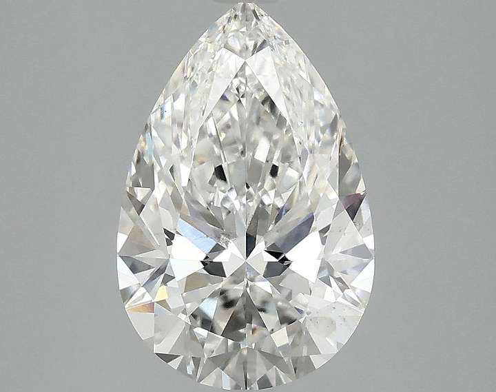 2.55 Carat Pear Shaped Excellent Cut VS2 IGI Certified Lab Grown Diamond