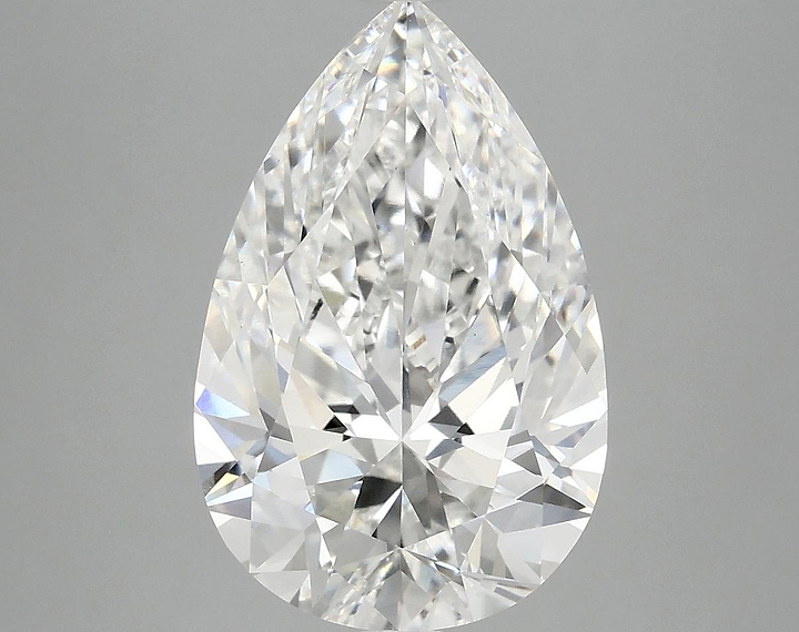 4.84 Carat Pear Shaped Ideal Cut VS1 IGI Certified Lab Grown Diamond