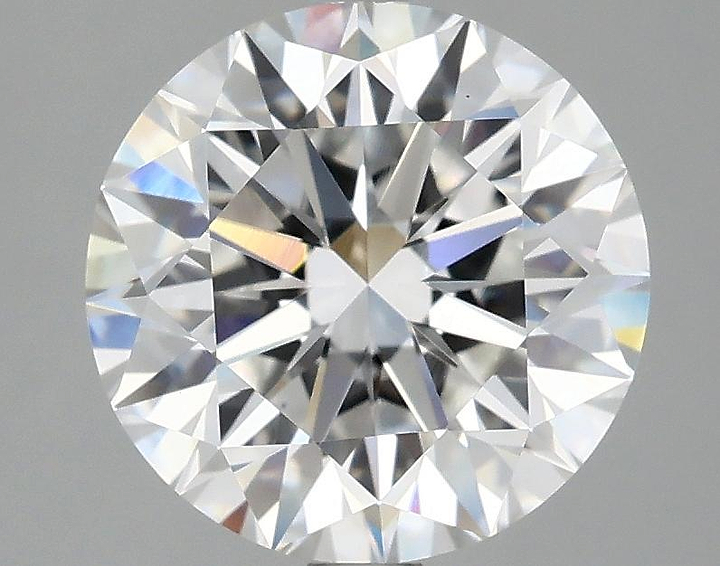 3.05 Carat Round Shaped Excellent Cut VS1 IGI Certified Lab Grown Diamond