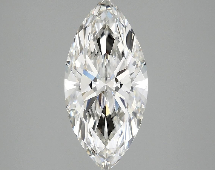 2.02 Carat Marquise Shaped Excellent Cut VVS2 IGI Certified Lab Grown Diamond