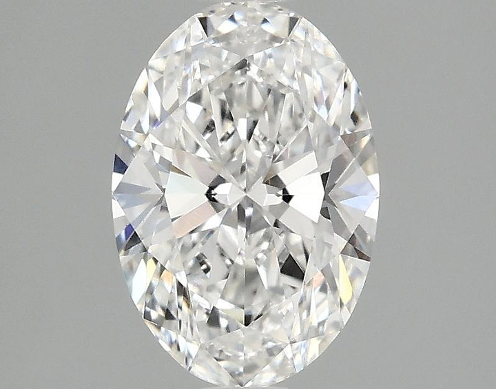1.43 Carat Oval Shaped Ideal Cut VVS2 IGI Certified Lab Grown Diamond