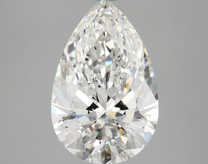 4.1 Carat Pear Shaped Ideal Cut VVS2 IGI Certified Lab Grown Diamond