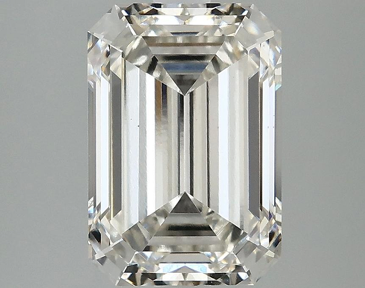 3.1 Carat Emerald Shaped Ideal Cut VS1 IGI Certified Lab Grown Diamond