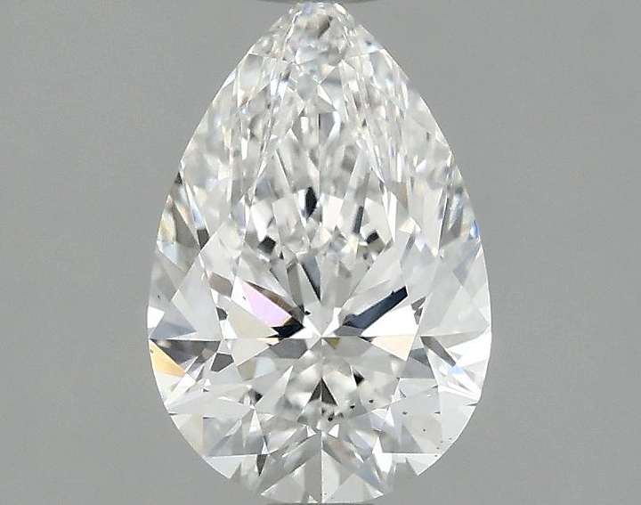 1.5 Carat Pear Shaped Excellent Cut VS2 IGI Certified Lab Grown Diamond
