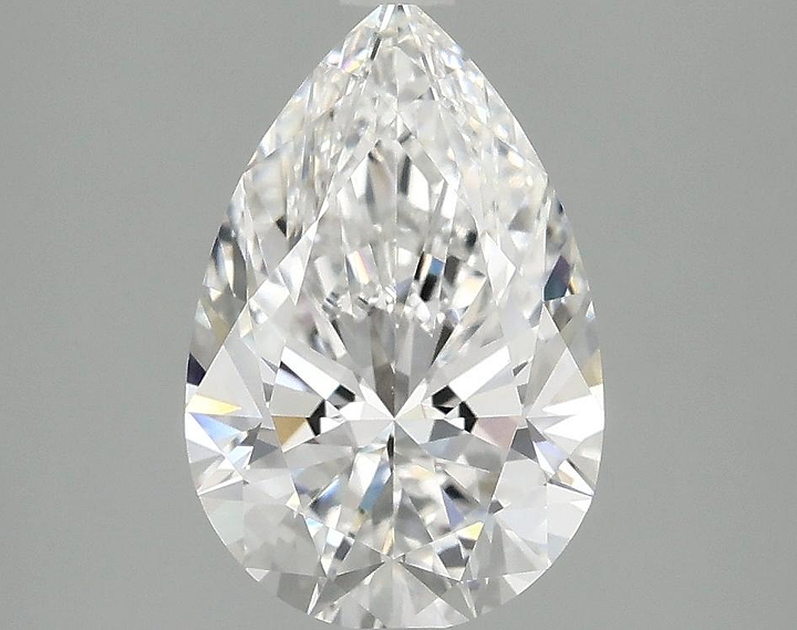 2.06 Carat Pear Shaped Excellent Cut VVS2 IGI Certified Lab Grown Diamond