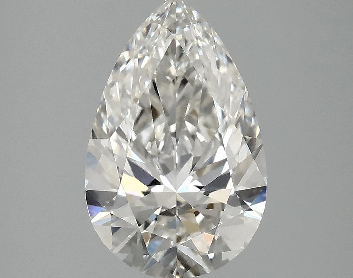 2.08 Carat Pear Shaped Ideal Cut VVS2 IGI Certified Lab Grown Diamond