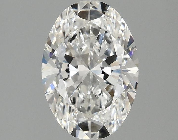 1.5 Carat Oval Shaped Ideal Cut VVS2 IGI Certified Lab Grown Diamond