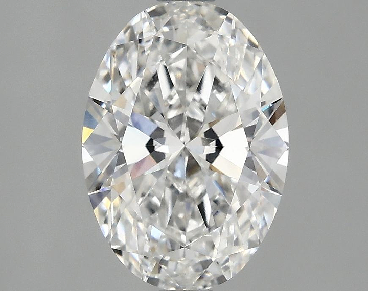 2.07 Carat Oval Shaped Ideal Cut VVS2 IGI Certified Lab Grown Diamond