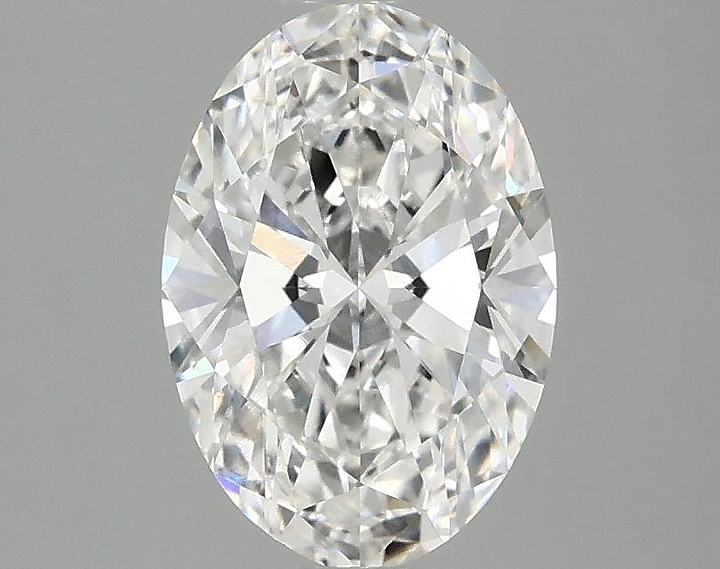 1.54 Carat Oval Shaped Ideal Cut VVS2 IGI Certified Lab Grown Diamond