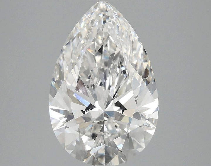 3.1 Carat Pear Shaped Excellent Cut VS1 IGI Certified Lab Grown Diamond