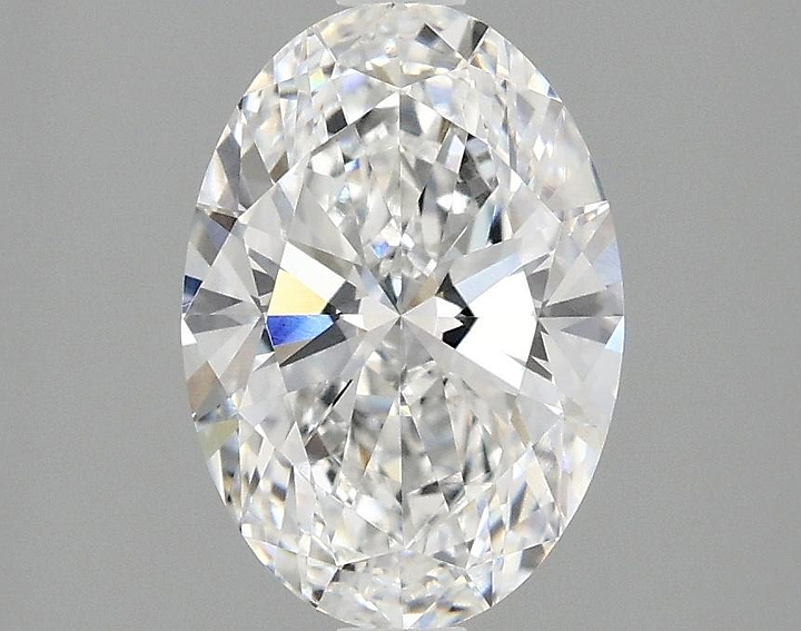 1.98 Carat Oval Shaped Ideal Cut VVS2 IGI Certified Lab Grown Diamond