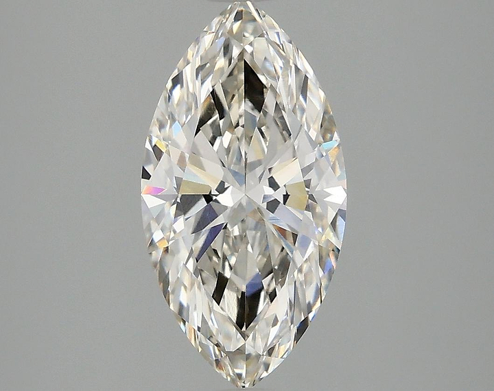 1.97 Carat Marquise Shaped Ideal Cut VVS2 IGI Certified Lab Grown Diamond