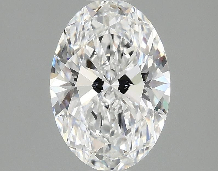 1.5 Carat Oval Shaped Ideal Cut VVS2 IGI Certified Lab Grown Diamond