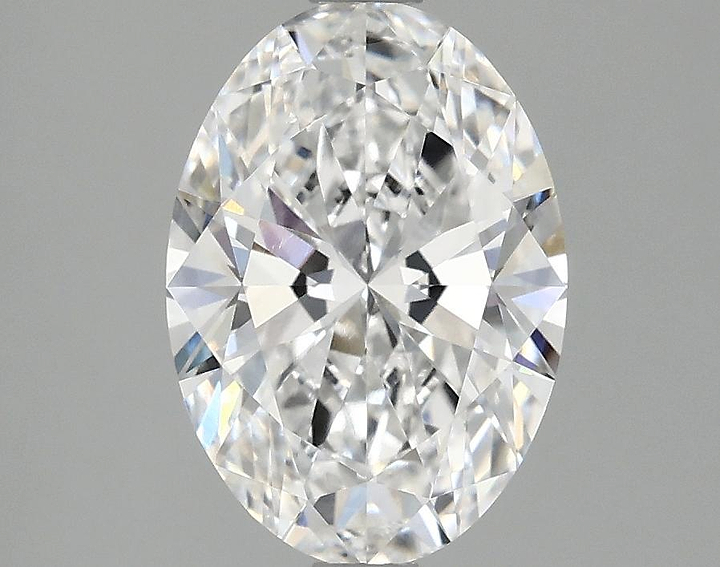 2.06 Carat Oval Shaped Ideal Cut VVS2 IGI Certified Lab Grown Diamond