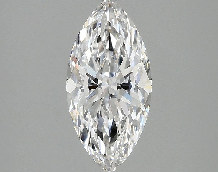 1.37 Carat Marquise Shaped Excellent Cut VVS2 IGI Certified Lab Grown Diamond