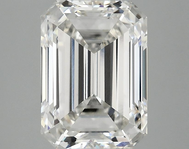 3.1 Carat Emerald Shaped Excellent Cut VVS2 IGI Certified Lab Grown Diamond