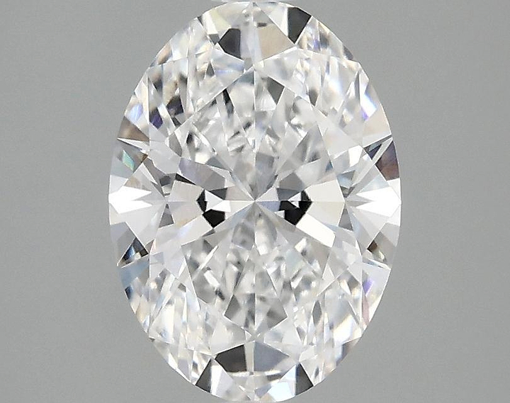 1.58 Carat Oval Shaped Ideal Cut VVS2 IGI Certified Lab Grown Diamond