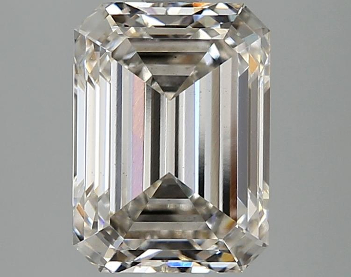 3.1 Carat Emerald Shaped Excellent Cut VS1 IGI Certified Lab Grown Diamond