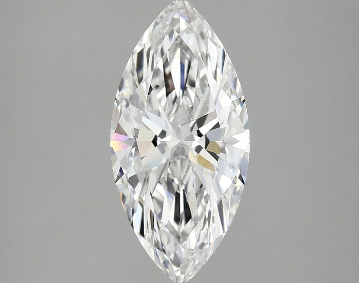 2.1 Carat Marquise Shaped Excellent Cut VS1 IGI Certified Lab Grown Diamond