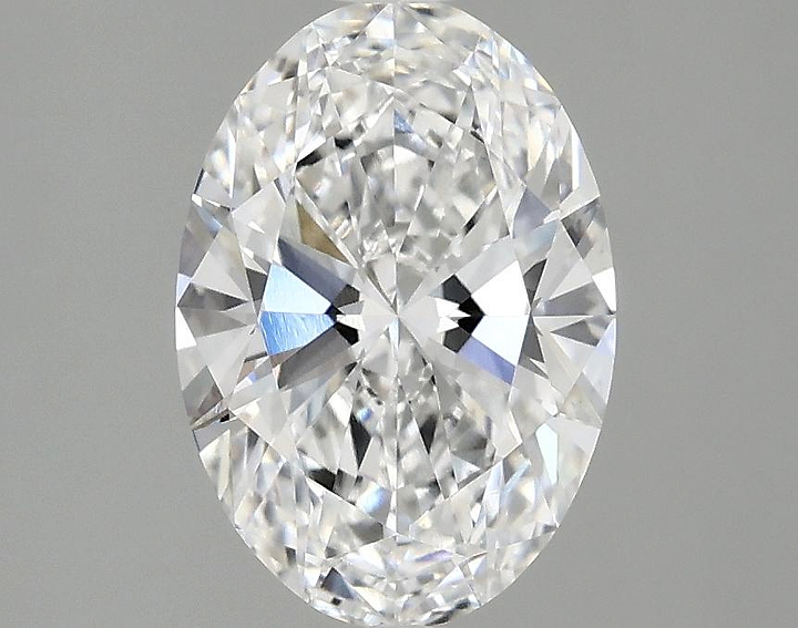 1.76 Carat Oval Shaped Ideal Cut VVS2 IGI Certified Lab Grown Diamond