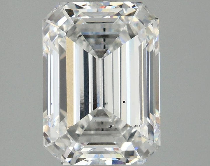 3.09 Carat Emerald Shaped Excellent Cut SI1 IGI Certified Lab Grown Diamond