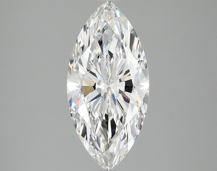 2.01 Carat Marquise Shaped Excellent Cut VS2 IGI Certified Lab Grown Diamond