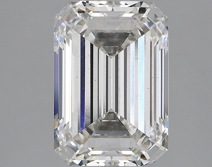 3.1 Carat Emerald Shaped Ideal Cut VS1 IGI Certified Lab Grown Diamond