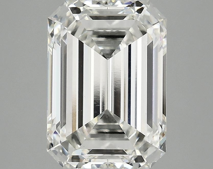 3.05 Carat Emerald Shaped Ideal Cut VS1 IGI Certified Lab Grown Diamond