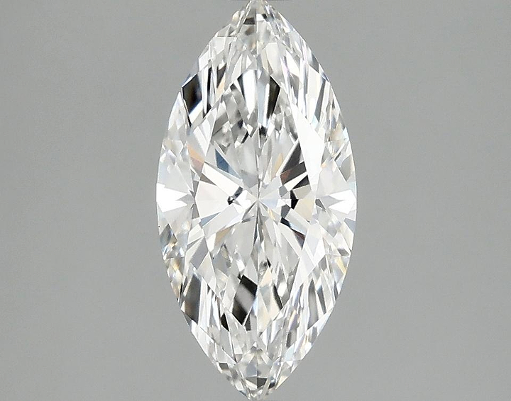 1.25 Carat Marquise Shaped Ideal Cut VVS2 IGI Certified Lab Grown Diamond