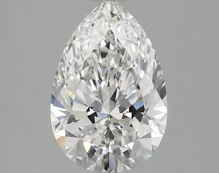 1.59 Carat Pear Shaped Excellent Cut VS1 IGI Certified Lab Grown Diamond