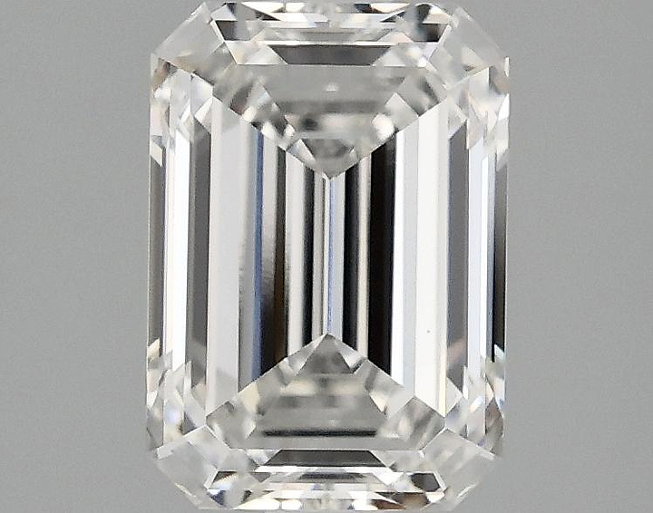 1.96 Carat Emerald Shaped Ideal Cut VS1 IGI Certified Lab Grown Diamond