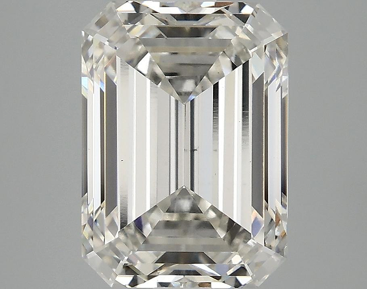 4.04 Carat Emerald Shaped Excellent Cut VS1 IGI Certified Lab Grown Diamond
