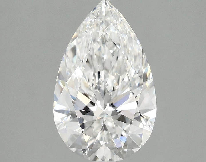 2.08 Carat Pear Shaped Ideal Cut VS1 IGI Certified Lab Grown Diamond