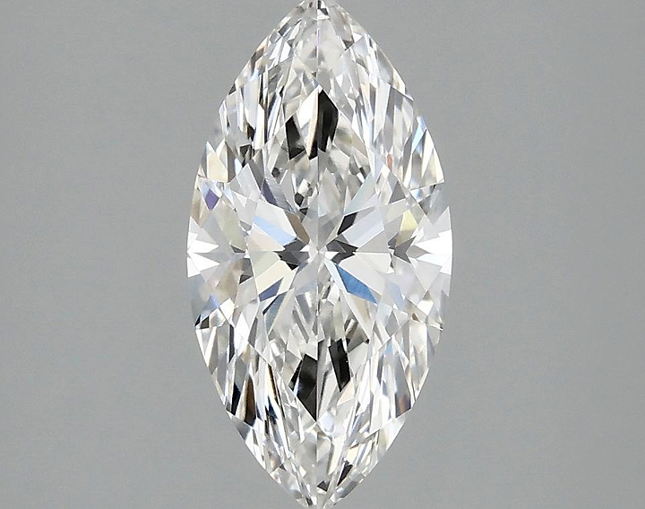 1.47 Carat Marquise Shaped Ideal Cut VVS2 IGI Certified Lab Grown Diamond