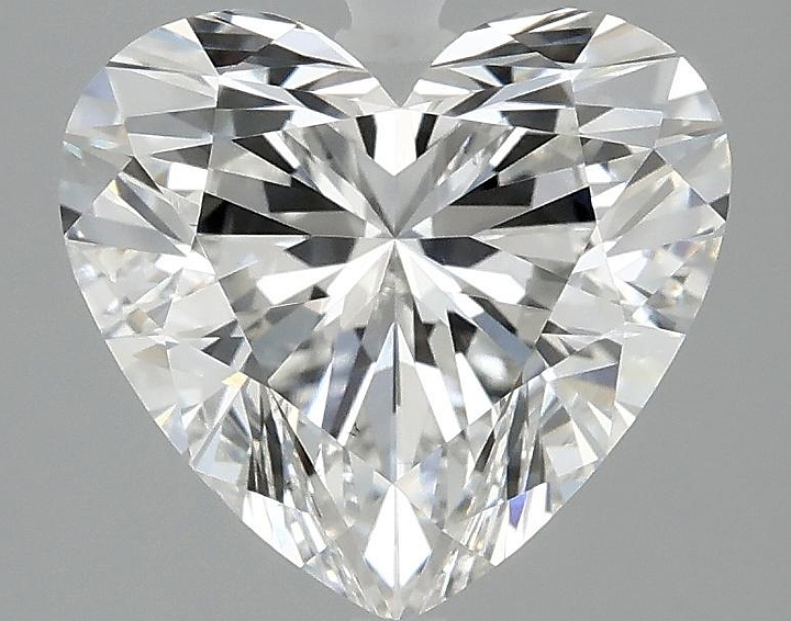 2.98 Carat Heart Shaped Ideal Cut VS1 IGI Certified Lab Grown Diamond