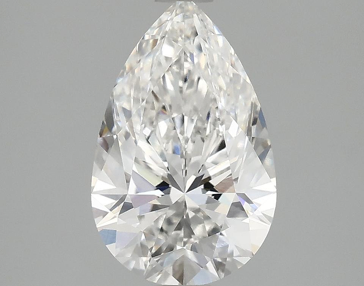 2.05 Carat Pear Shaped Ideal Cut VVS1 IGI Certified Lab Grown Diamond