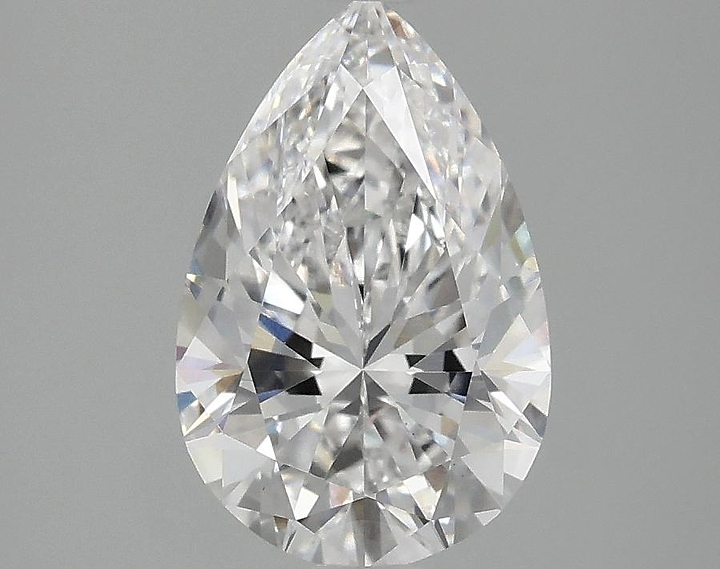 1.98 Carat Pear Shaped Excellent Cut VS1 IGI Certified Lab Grown Diamond
