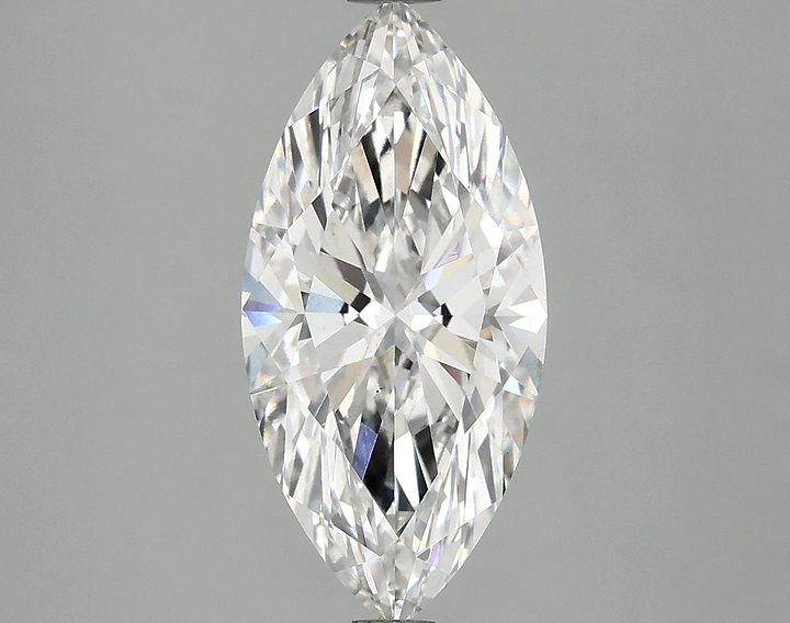 2.98 Carat Marquise Shaped Excellent Cut VS2 IGI Certified Lab Grown Diamond