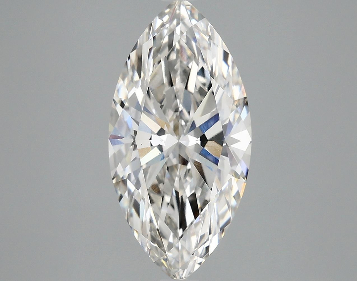 3.08 Carat Marquise Shaped Ideal Cut VS1 IGI Certified Lab Grown Diamond