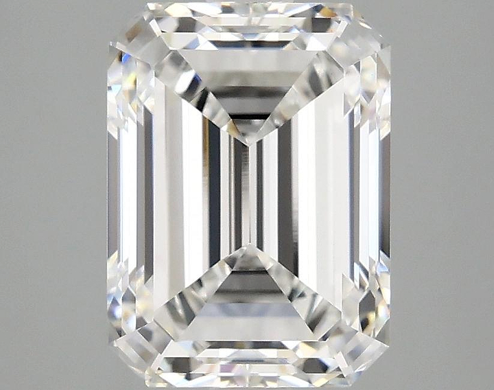 3.03 Carat Emerald Shaped Excellent Cut VS1 IGI Certified Lab Grown Diamond