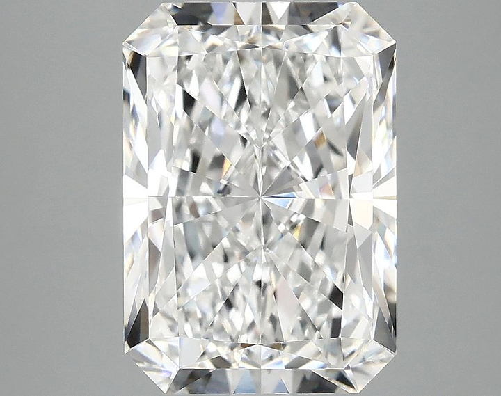 4.08 Carat Radiant Shaped Ideal Cut VVS2 IGI Certified Lab Grown Diamond