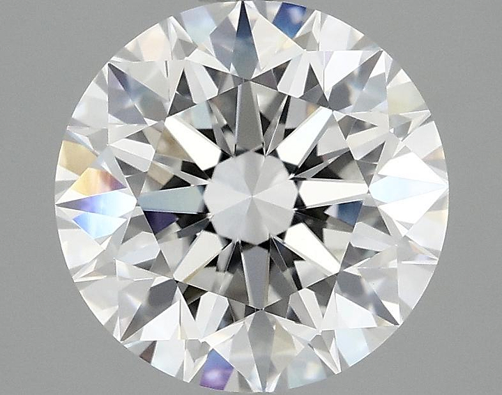 3.06 Carat Round Shaped Excellent Cut VVS2 IGI Certified Lab Grown Diamond