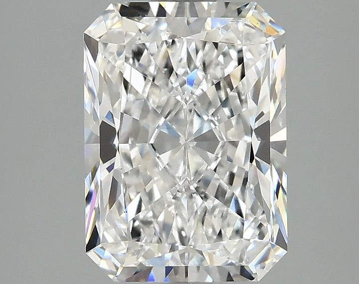 2.43 Carat Radiant Shaped Excellent Cut SI1 IGI Certified Lab Grown Diamond