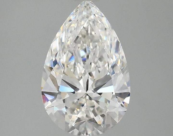 1.97 Carat Pear Shaped Ideal Cut VVS2 IGI Certified Lab Grown Diamond