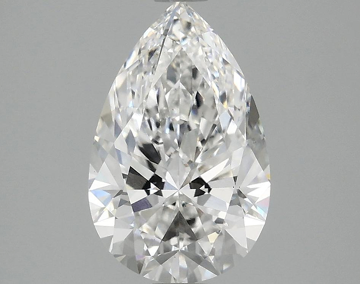 2.03 Carat Pear Shaped Ideal Cut VS1 IGI Certified Lab Grown Diamond