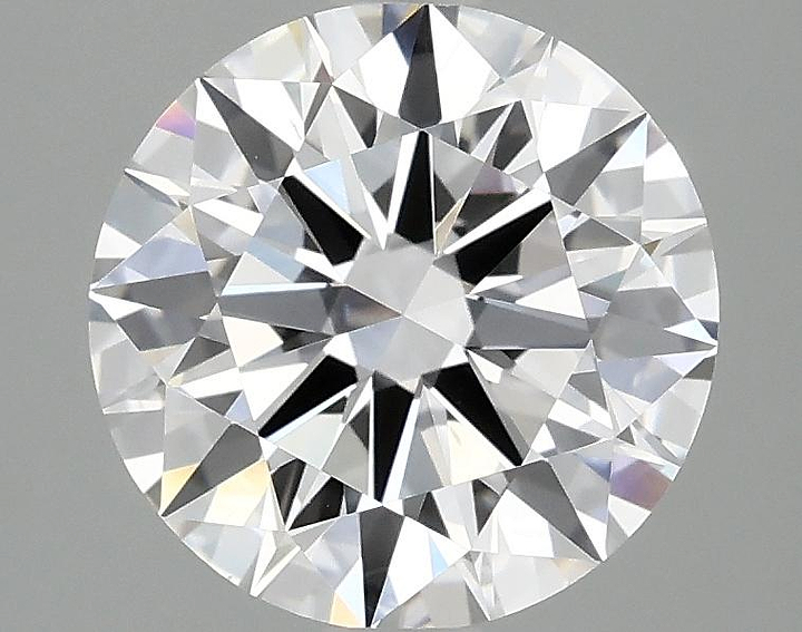 2.5 Carat Round Shaped Ideal Cut VVS2 IGI Certified Lab Grown Diamond