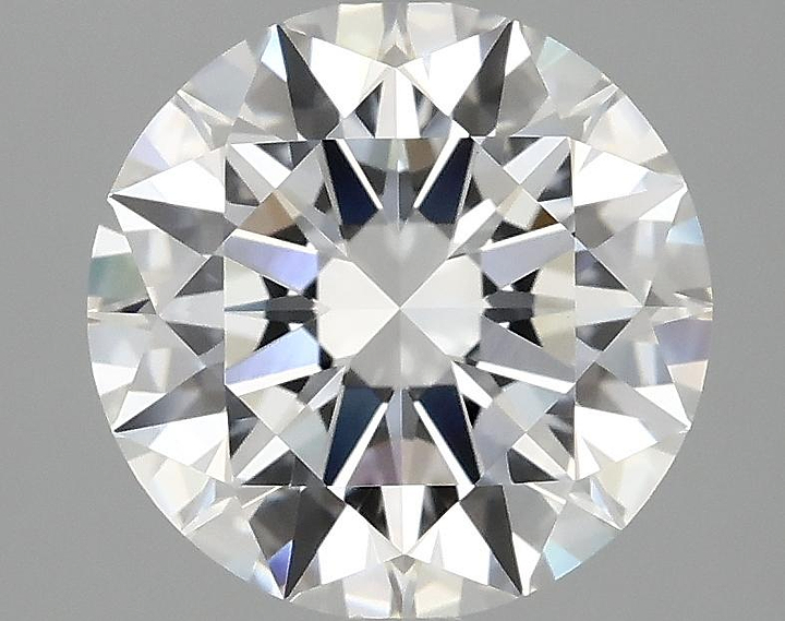 3.04 Carat Round Shaped Ideal Cut VVS2 IGI Certified Lab Grown Diamond