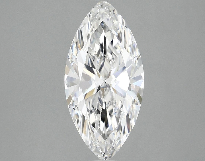 1.85 Carat Marquise Shaped Excellent Cut VS1 IGI Certified Lab Grown Diamond